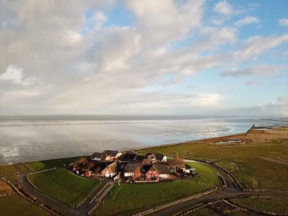 Kapitaenshaus Meerblick Langeneß エクステリア 写真